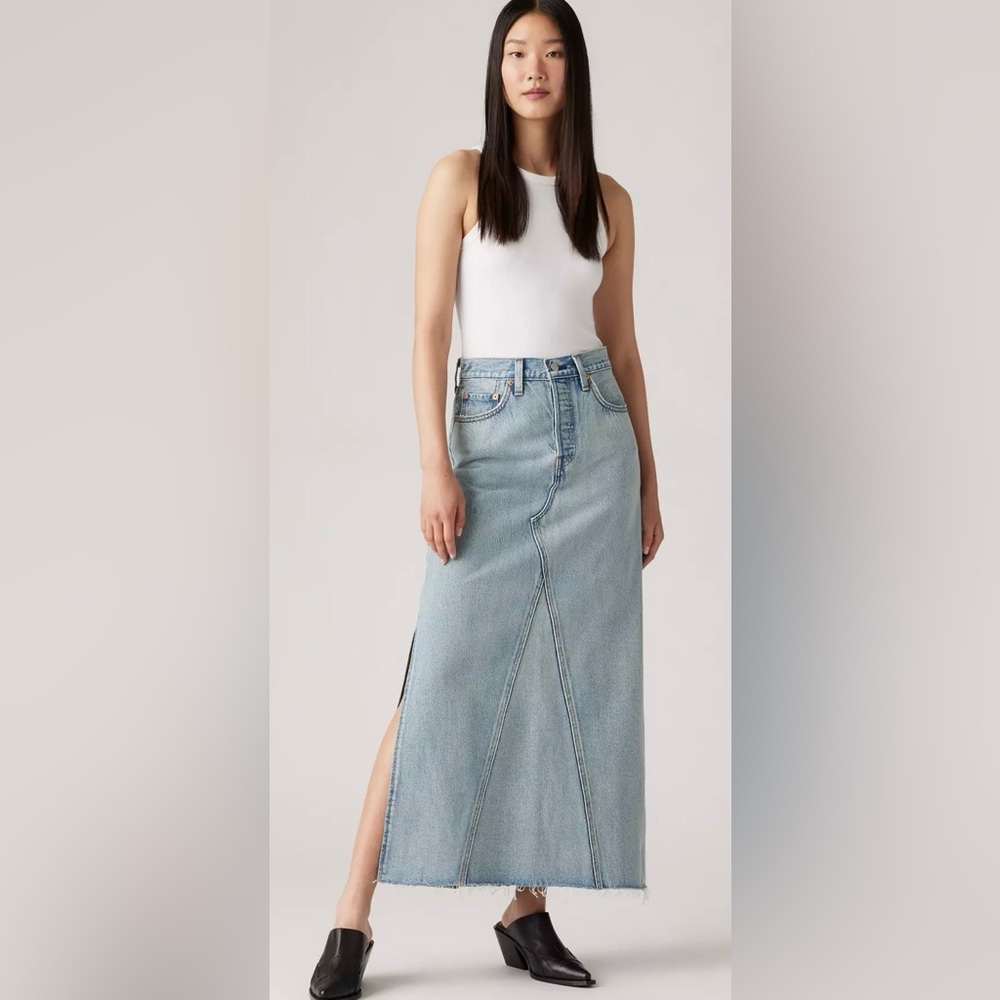 Levi’s Iconic Denim Maxi Skirt